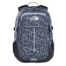 High Rise Grey Feather Leaf Print/Tnf Black