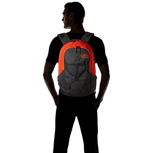 The North Face Jester Backpack, Tibetan Orange/Asphalt Grey, One Size-1