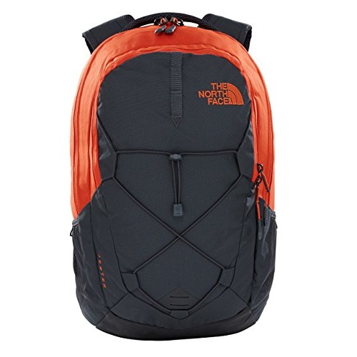 The North Face Jester Backpack, Tibetan Orange/Asphalt Grey, One Size