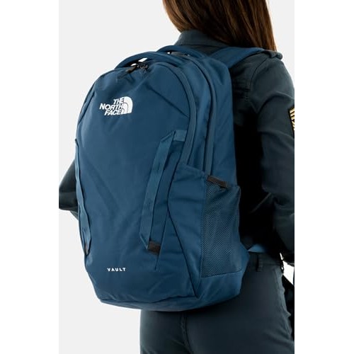 The North Face Vault 27L men's backpack, Limestonegrey/Fortunablue-1