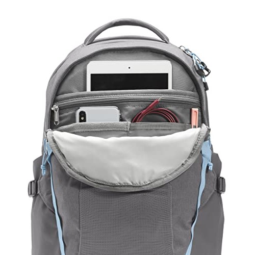 The North Face Women's Recon Backpack, Grey and Powder Blue-4