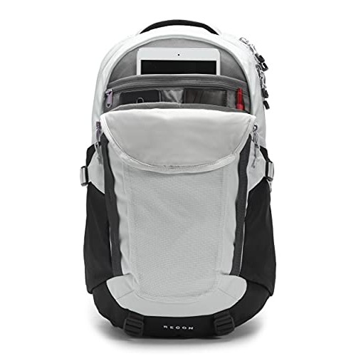 The North Face Recon Rucksack Hiking Backpack, Tin Grey Dark Heather/Asphalt Grey/TNF Black, One Size-3