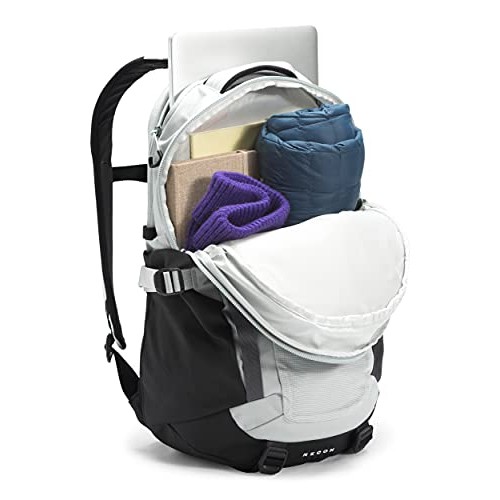The North Face Recon Rucksack Hiking Backpack, Tin Grey Dark Heather/Asphalt Grey/TNF Black, One Size-4
