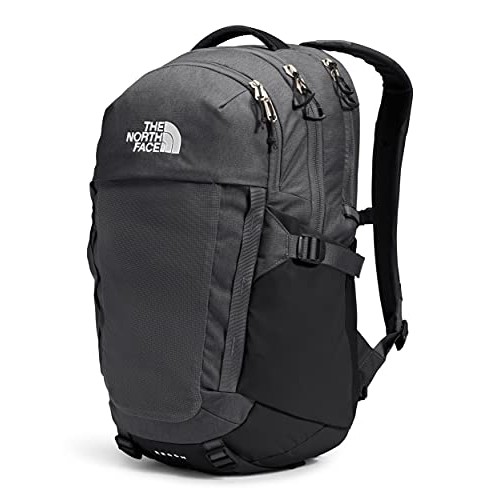 The North Face Recon Rucksack Backpack, Asphalt Grey Light Heather/Tnf Black, 30L-1