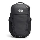 The North Face Recon Rucksack Backpack, Asphalt Grey Light Heather/Tnf Black, 30L
