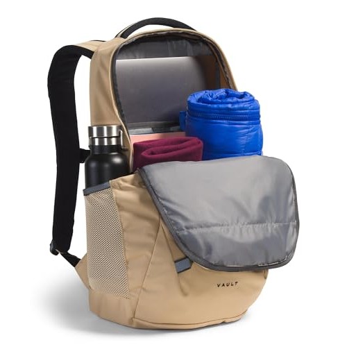The North Face Vault Everyday Laptop Backpack, Khaki Stone/Tnf Black, One Size-4