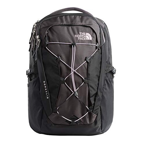 The North Face Women Borealis Backpack, Rabbit Grey/Asphalt Grey, One Size