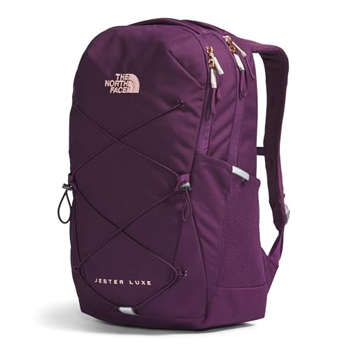 The North Face Women's Every Day Jester Laptop Backpack, Black Currant Purple/Burnt Coral Metallic, One Size, Jester Luxe-1
