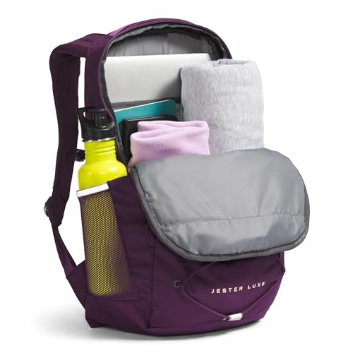 The North Face Women's Every Day Jester Laptop Backpack, Black Currant Purple/Burnt Coral Metallic, One Size, Jester Luxe-3