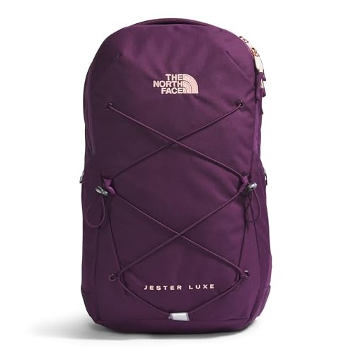The North Face Women's Every Day Jester Laptop Backpack, Black Currant Purple/Burnt Coral Metallic, One Size, Jester Luxe