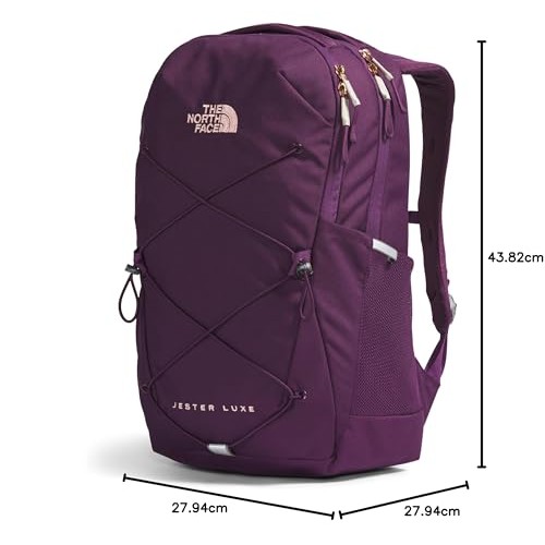 The North Face Women's Every Day Jester Laptop Backpack, Black Currant Purple/Burnt Coral Metallic, One Size, Jester Luxe-6