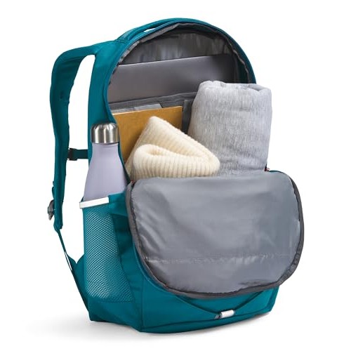 The North Face Women’s Jester Luxe Laptop Backpack, Blue Moss/Burnt Coral Metallic, One Size-3