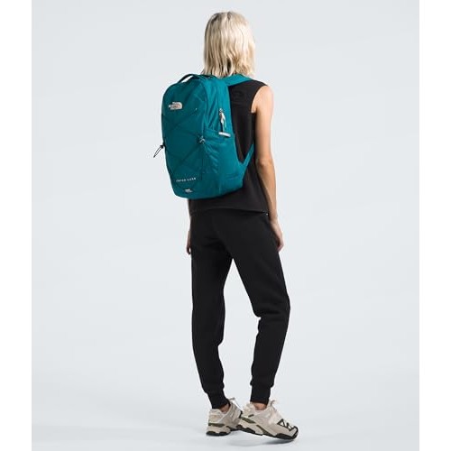 The North Face Women’s Jester Luxe Laptop Backpack, Blue Moss/Burnt Coral Metallic, One Size-5