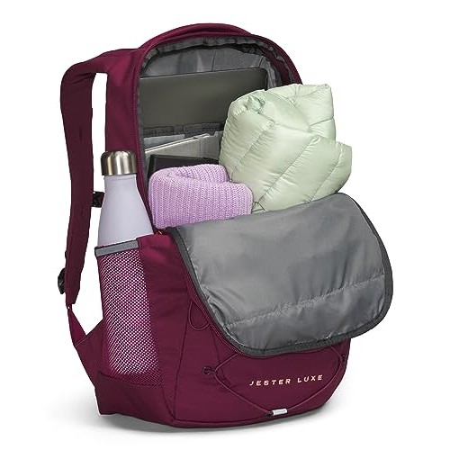 The North Face Women's Jester Everyday Laptop Backpack, Boysenberry/Burnt Coral Metallic, One Size-2