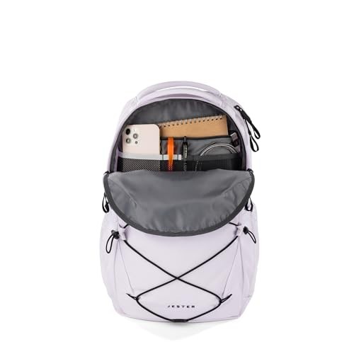 The North Face Women's Jester Everyday Laptop Backpack, Lavender Fog/TNF Black, One Size-3