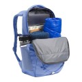 The North Face Jester Luxe Women's Everyday Laptop Backpack, PFAS Free, Virtual Blue/Silver Metallic, One Size