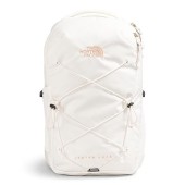 The North Face Women's Jester Luxe Backpack, Gardenia White/Burnt Coral Metallic, One Size, Classic