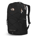 The North Face Women's Jester Luxe Backpack, Tnf Black/Burnt Coral Metallic, One Size