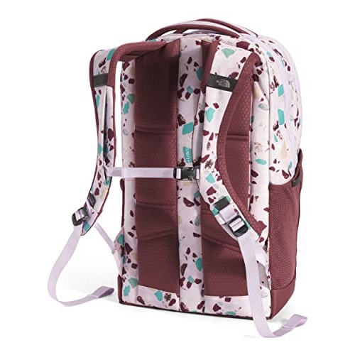 The North Face Women's Jester School Laptop Backpack, Lavender Fog Terrazzo Print/Wild Ginger, One Size-1
