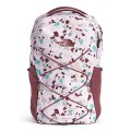 The North Face Women's Jester School Laptop Backpack, Lavender Fog Terrazzo Print/Wild Ginger, One Size