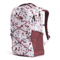 The North Face Women's Jester School Laptop Backpack, Lavender Fog Terrazzo Print/Wild Ginger, One Size