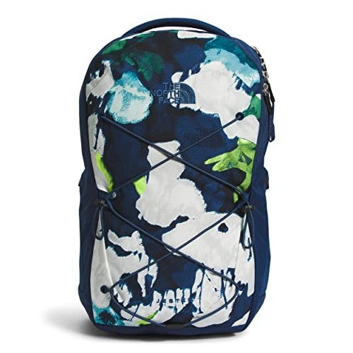 The North Face Women’s Jester School Laptop Backpack, Summit Navy Abstract Floral Print/Shady Blue, One Size
