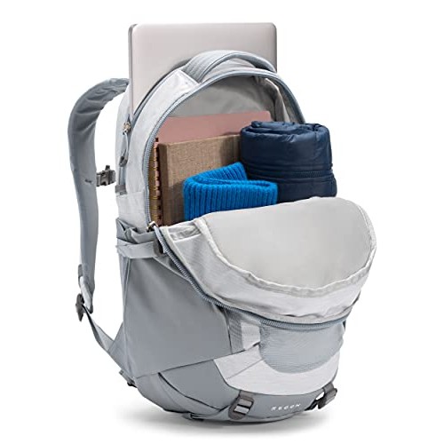 The North Face Women's Recon Backpack, Tnf White Metallic Mélange/Mid Grey, One Size-4