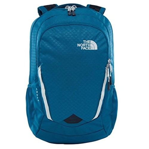The North Face Women’s Vault Backpack, Blue Coral Emboss/Vintage White, One Size
