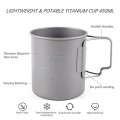 TOAKS 450ml Titanium Cup with Mesh Bag