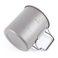 TOAKS 450ml Titanium Cup with Mesh Bag
