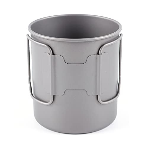 TOAKS 450ml Titanium Cup with Mesh Bag-4