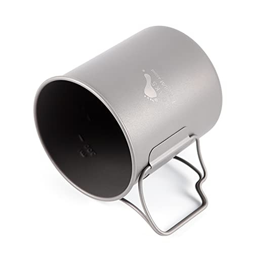 TOAKS 450ml Titanium Cup with Mesh Bag-5