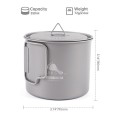 TOAKS Light Titanium 550ml Ultralight Pot