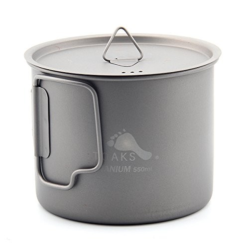 TOAKS Light Titanium 550ml Ultralight Pot-3