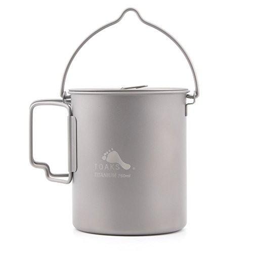 TOAKS Titanium 750ml Pot with Bail Handle-1