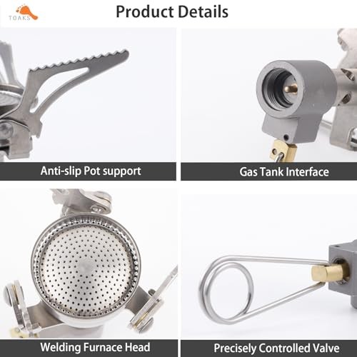 TOAKS Titanium Backpacking Stove, Ultralight Camping Gas Stove, 48g-3