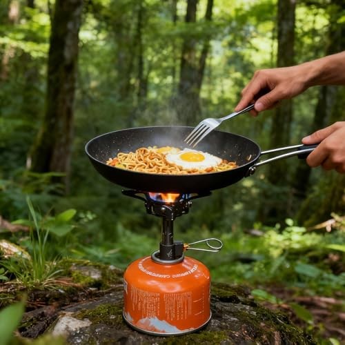 TOAKS Titanium Backpacking Stove, Ultralight Camping Gas Stove, 48g-5