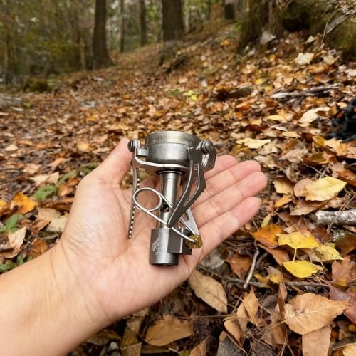 TOAKS Titanium Backpacking Stove, Ultralight Camping Gas Stove, 48g-6