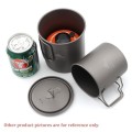 TOAKS Titanium Camping Pot and Cup Set, 750ml + 450ml