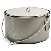 TOAKS Titanium Hanging Pot with Bail Handle, 2000ml