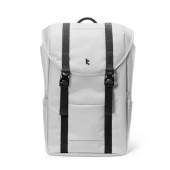 tomtoc VintPack TA1 Flap Laptop Backpack, 22 L, Light Gray