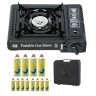 Camping Stove + 12 Butane Gas