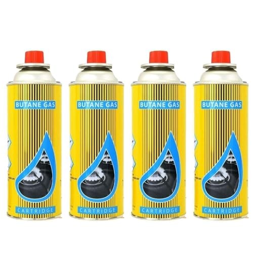 Top Home Solutions Camping Stove with Carry Case and 4 Butane Gas Canisters-4