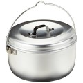 Trangia 2.5L Aluminium Billy Can Pot with Lid and Wire Handle