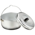 Trangia 2.5L Aluminium Billy Can Pot with Lid and Wire Handle