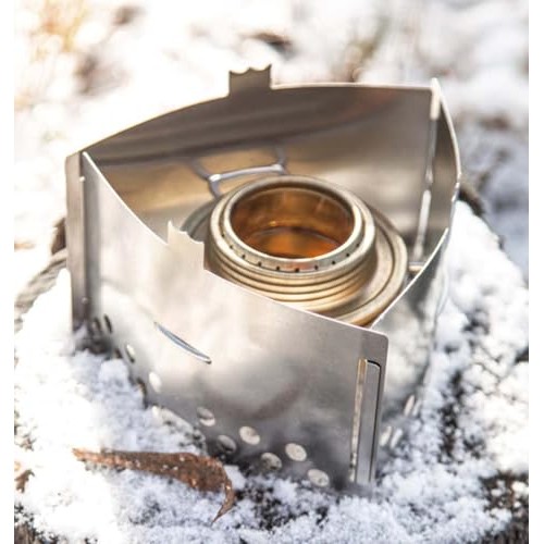 Trangia Triangle lightweight compact camping stove base with carry bag-4