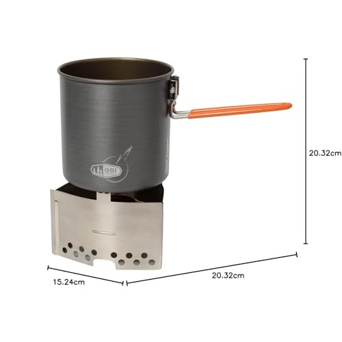 Trangia Triangle lightweight compact camping stove base with carry bag-5
