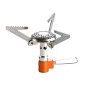 Vango Atom Compact Camping Gas Stove, 3000W, Folding Burner with Storage Bag