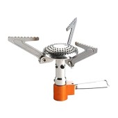 Vango Atom Compact Camping Gas Stove, 3000W, Folding Burner with Storage Bag