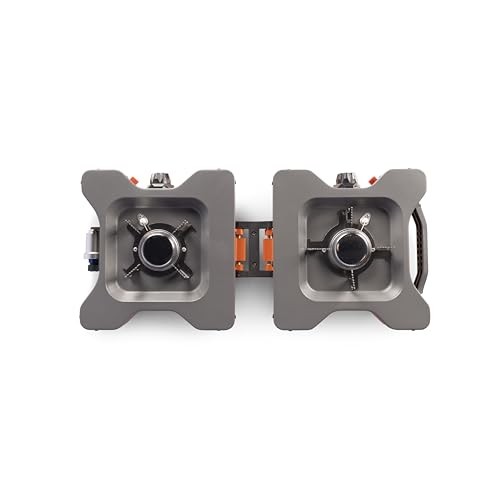 Vango Inferno Double Camping Stove, 2 x 2.4kW Dual Burner Gas Cooker-4